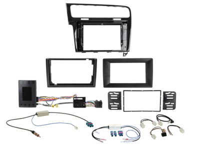 10"/9"/7" Kit VW Golf VII/AU) 2012-2020 Infodapter/Antenne