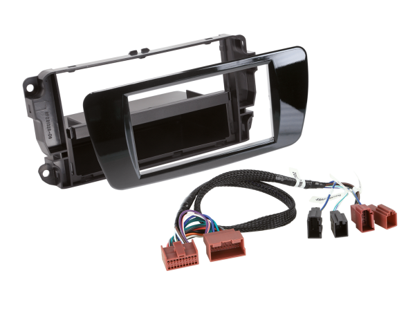2-DIN RB mit Fach Seat Ibiza facelift 12>15 klavierlack