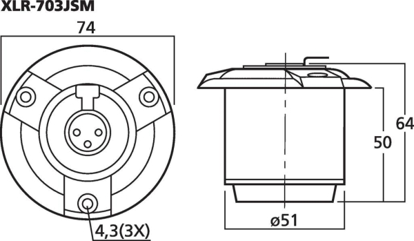 XLR-703JSM