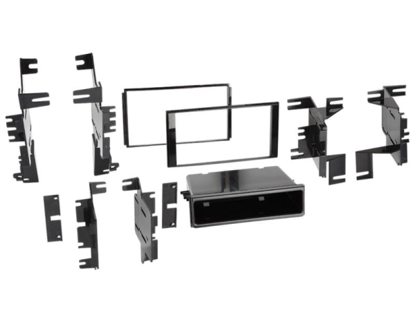 2-DIN RB Nissan Navara> > schwarz / glänzend B-Ware