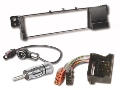 BMW 3er E46 Radioblende inkl. ISO Adaper Antennenadapt