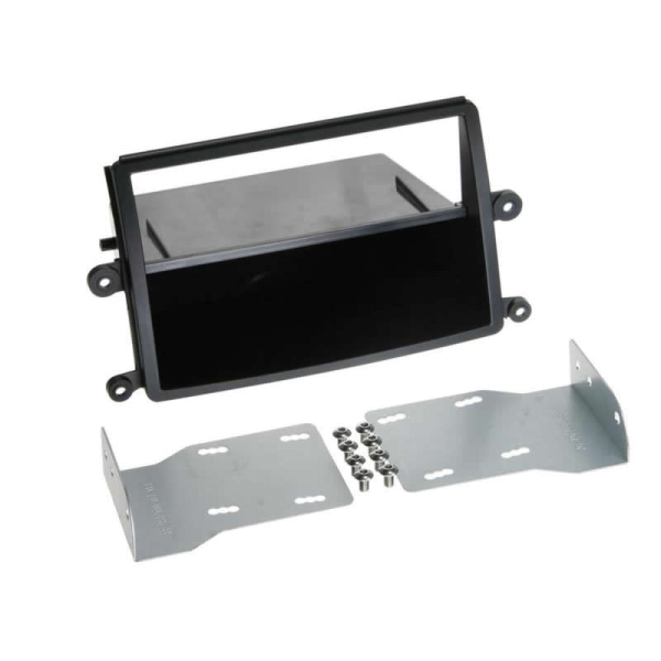 2-DIN RB mit Fach Mitsubishi L200 2006 schwarz