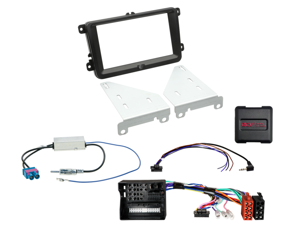 ACV 2-DIN Kit Seat Alhambra/VW Amarok/Beetle/Caddy/Sharan/T6 LFB