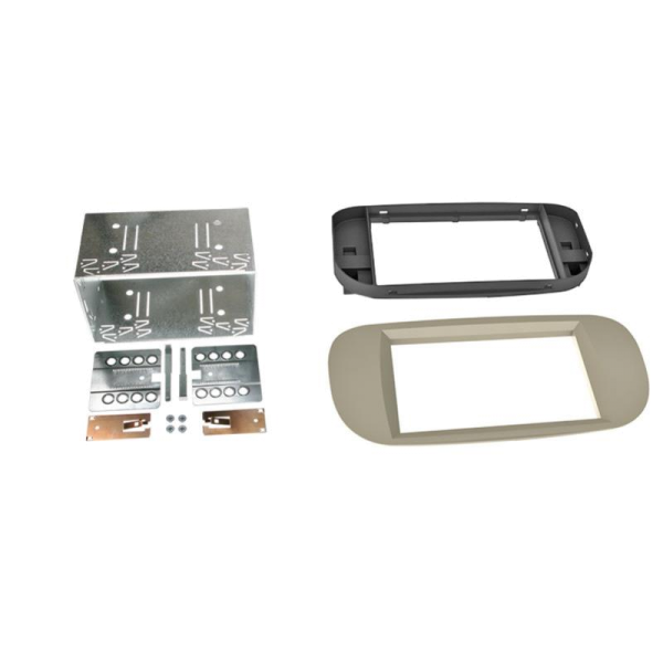2-DIN RB Fiat 500 / 500 C beige