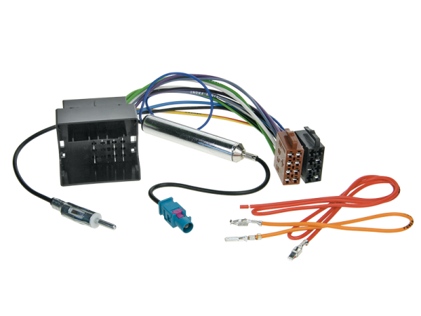 Audi / Seat / Skoda / VW DIN-Antennenadapter mit Phantomeinspeisung