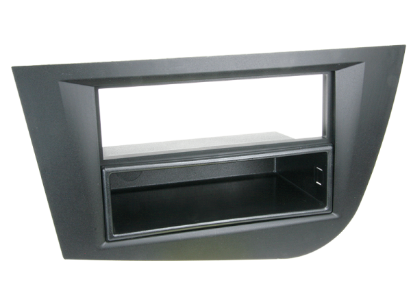 Radiohalterung Seat Leon Doppel ISO (schwarz)