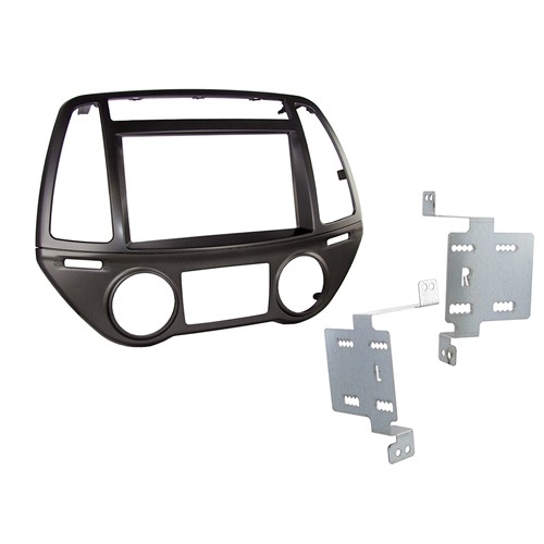 2-DIN RB Hyundai i20 2013 > automatische Klimaanlage anthrazit