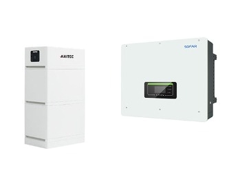 AXIstorage Li SV2 6.7 + HYD 6KTL-3PH Hybrid-WR HV-Speichersystem, 6,7 kWh nutzbar, 3-phasig