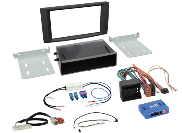 2-DIN Kit mit Fach VW T5 2003-2015/Touareg 2003-2010 LFB