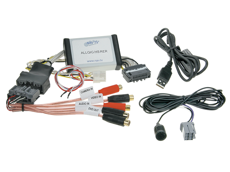 ACV Video und Navigation während der Fahrt + AV-Eingang + Bluetooth Anbindung für Handys - Chrysler Town