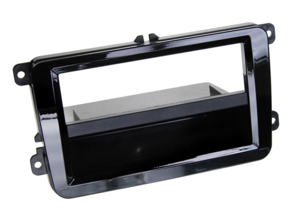 2-DIN Radiohalterung mit Ablagefach VW Skoda Seat