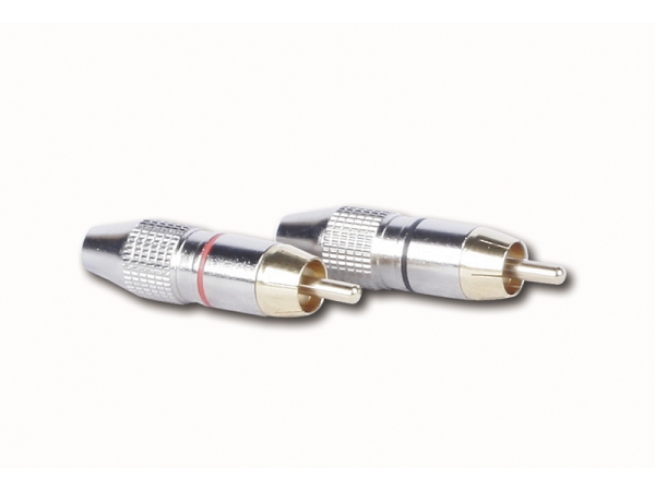 Cinchstecker vergoldet CHP