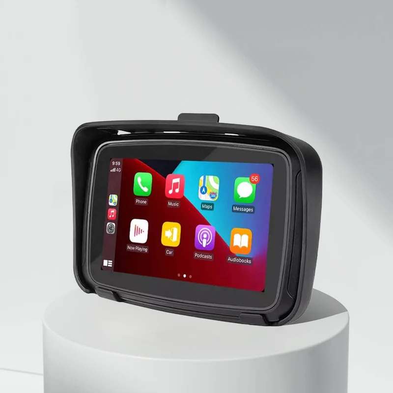 Ottocast CarPlay Lite C5 Motorrad GPS Wireless Carplay/Android Auto Wasserdichter Bildschirm