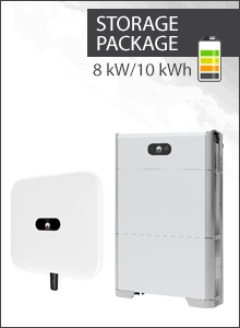 Huawei 8kW Wechselrichter + 10kWh (0%MwSt.)