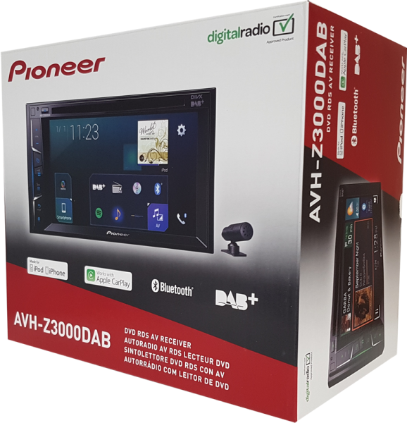 AVH-Z3000DAB inkl. DAB Antenne
