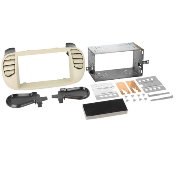 2-DIN Radioblende Fiat 500 500C