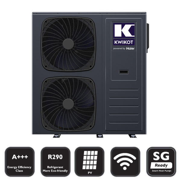 KAWM16-Nd2(GN) – 16 kW – Vollelektrische Monoblock-Wärmepumpe – R290 – Energieeffizienzklasse: A+++