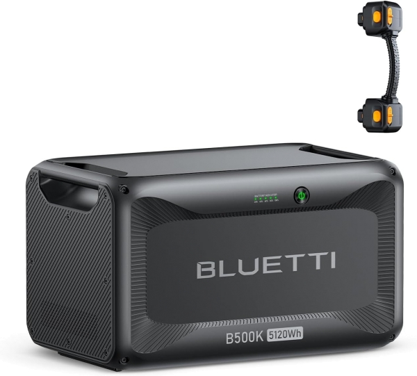 B500K2 Erweiterungsbatterie mit 90 Grad Steckkabel | 5.120 Wh