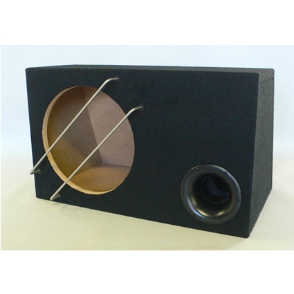 Mastercase Bassreflexgehäuse Rohr 40 Liter für 12 Zoll Woofer