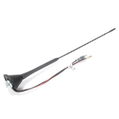 16V Antenne DAB/FM aktiv 76° mit DIN(M)/SMB(F) Anschluss