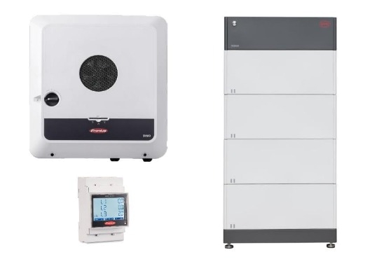 Three phase hybrid ESS 10kW, BYD 11kWh storage, with backup