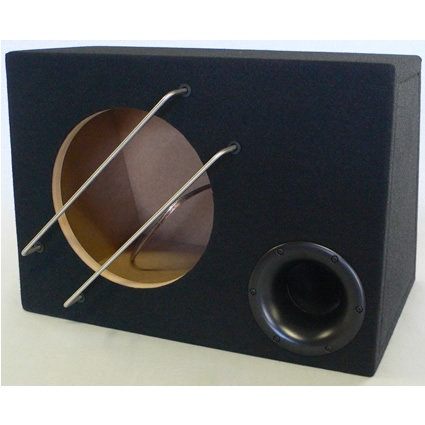 Mastercase Bassreflexgehäuse Rohr 35 Liter für 10 Zoll Woofer