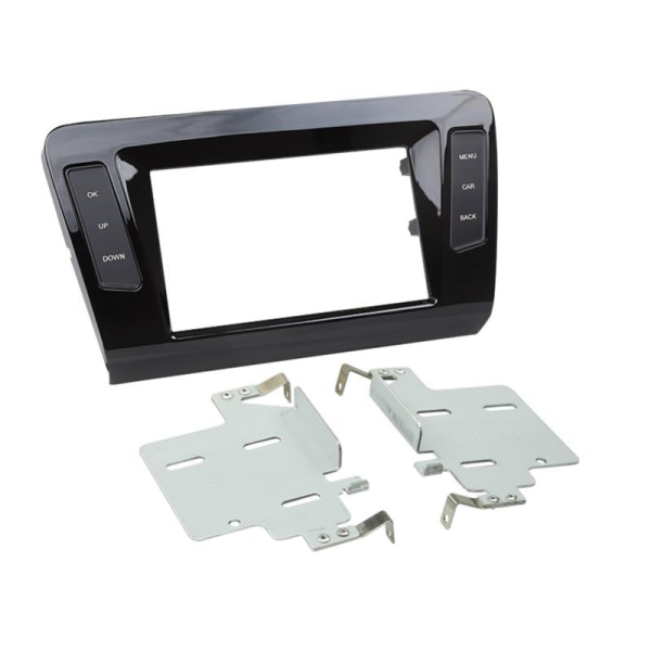 2-DIN-RB Skoda Octavia 2013 > Klavierlack / schwarz