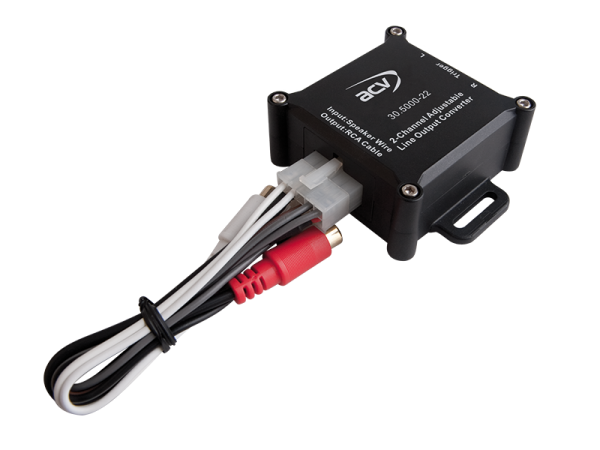 Premium High-Level Adapter 2-Kanal mit Remote