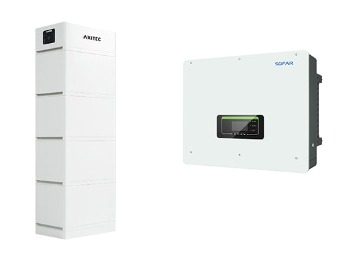 AXIstorage Li SV2 13.5 + HYD 20KTL-3PH Hybrid-WR HV-Speichersystem, 13,5 kWh nutzbar, 3-phasig