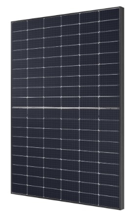 N-type TOPCon 440 Wp Black Transparant (2.0 x 2.0mm Glas/Glas) Bifacial - 35 Jahre Garantie