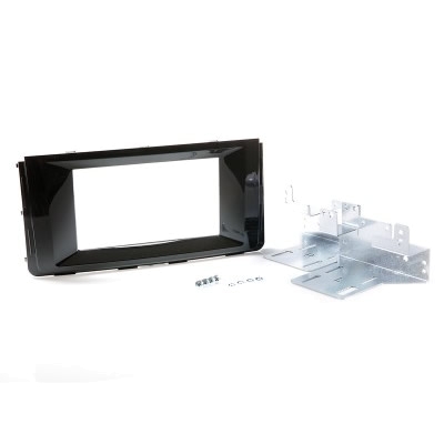 Radioblende HYUNDAI H350 ab 2015 2DIN piano black Installer Kit