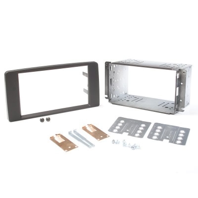 Radioblende MAN TGX 2DIN schwarz