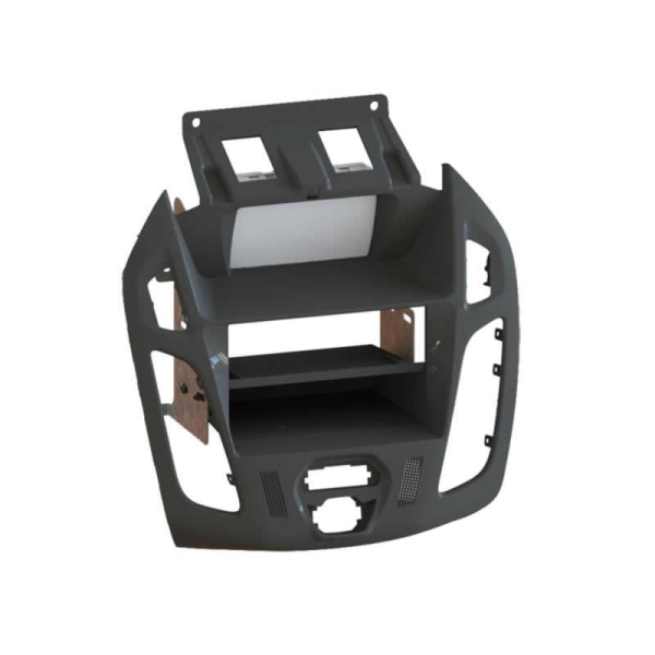 1-DIN RB Ford Transit Connect (Display) Schwarz ab 2013