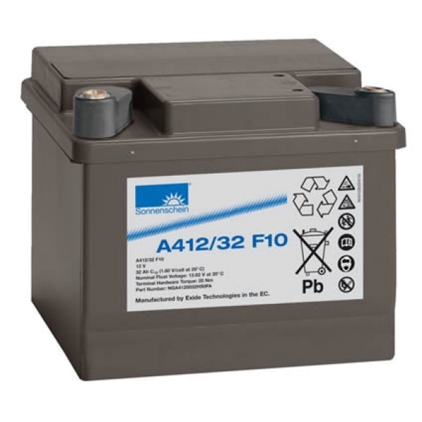 Sonnenschein A412/32 F10 12V 32Ah dryfit Blei-Gel-Akku