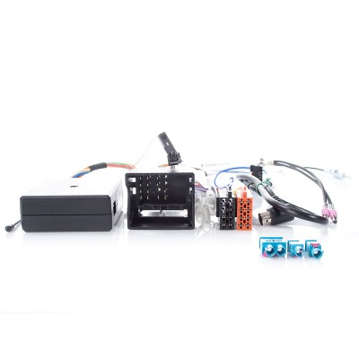 CHP INFOTAINMENT+Lenkradfernbedienungs+CAN Bus Adapter SEAT SKODA VW - KENWOOD