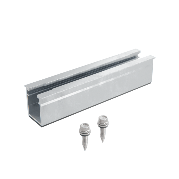 EasyBRACKET Trapezblech Kurzschiene 2.1 T, Länge 150 mm