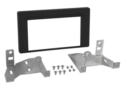 2-DIN Radioblende Toyota Aygo X 04/2022-2023 mattschwarz