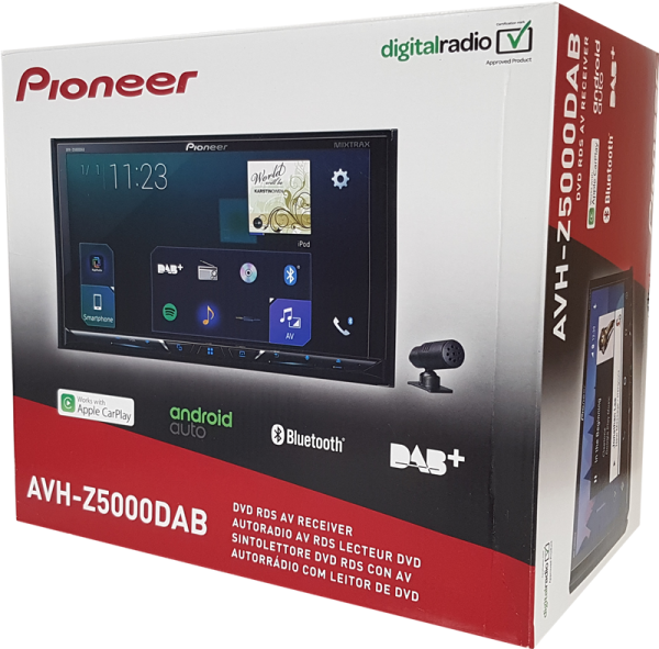 AVH-Z5000DAB inkl. DAB Antenne inkl. Kamera ND-BC8
