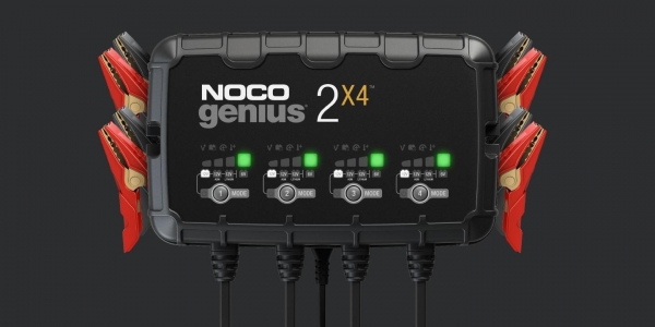 GENIUS2X4 8A 4-Bank Battery Charger
