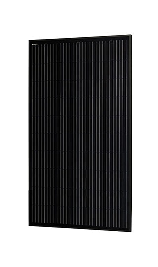 BLACKSTAR SOLID FRAMED GLASS/GLASS 370W (MOQ100) SOLITEK HOCHLEISTUNGSSOLARMODUL GLAS-GLAS BIFAZIAL