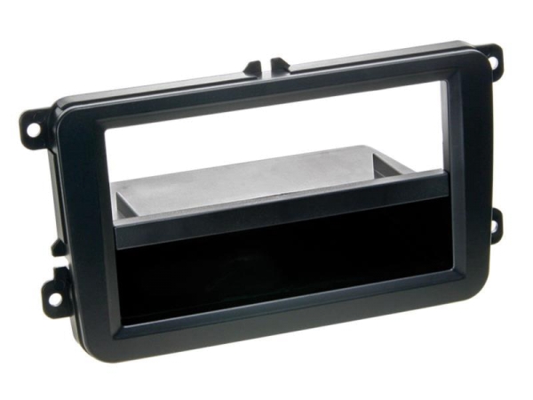Radiohalterung Rubber Touch VW Caddy, Eos / Golf V / Golf V Plus / Golf VI / Jetta / Passat (3C) + C