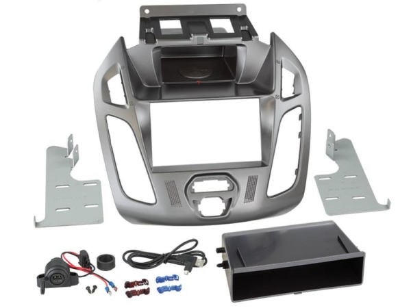 2-DIN RB Ford Transit Connect Inbay Fach Phönix Silber ab 2013