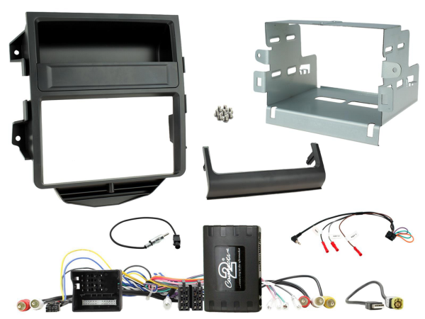 Porsche 2-DIN Kit Macan2014-2016 o. Soundsystem, Infodapter
