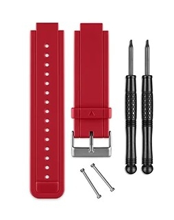 vívoactive-Silikonbänder dark red