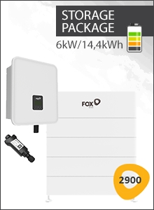 3ph 6kW-Hybrid + ECS 2900 5er-Stapel - 14,4kWh + Stick