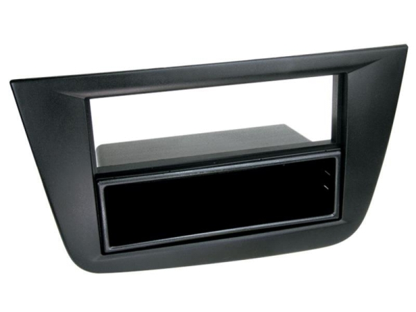 Radiohalterung Rubber Touch Seat Altea / Toledo Doppel ISO (schwarz)