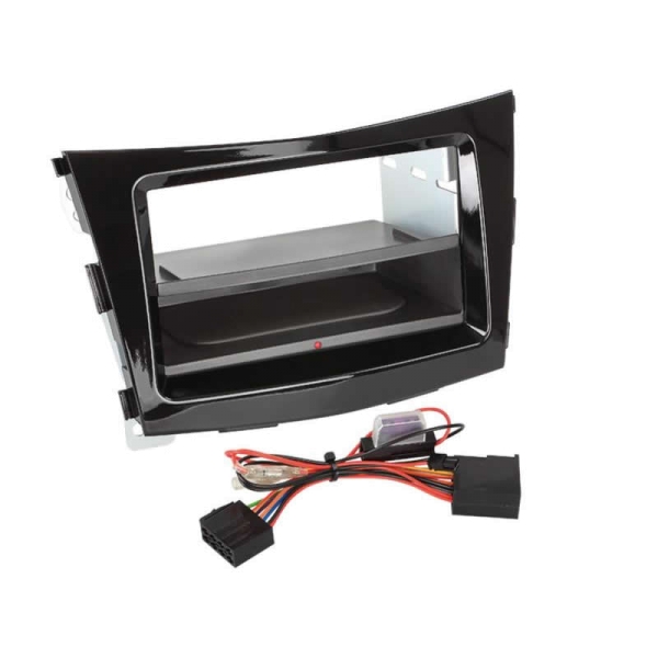 2-DIN RB mit Inbay-Fach Ssangyong Tivoli ab 2015 piano schwarz
