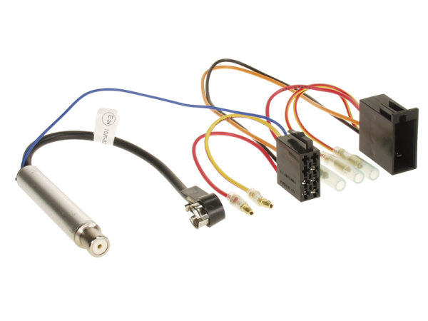 Audi / Seat / Skoda / VW ISO-Antennenadapter mit Phantomeinspeisung