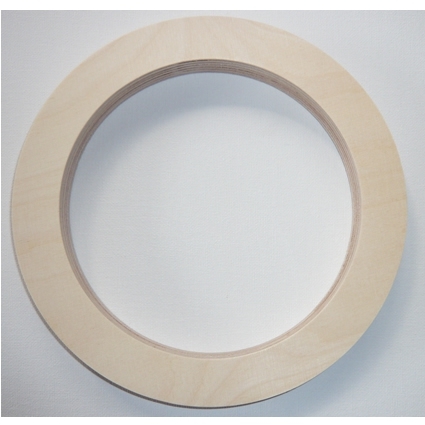 6,5" 16cm Lautsprecher Holzring Montagering Adapterring 8mm MPX Ring 165mm 