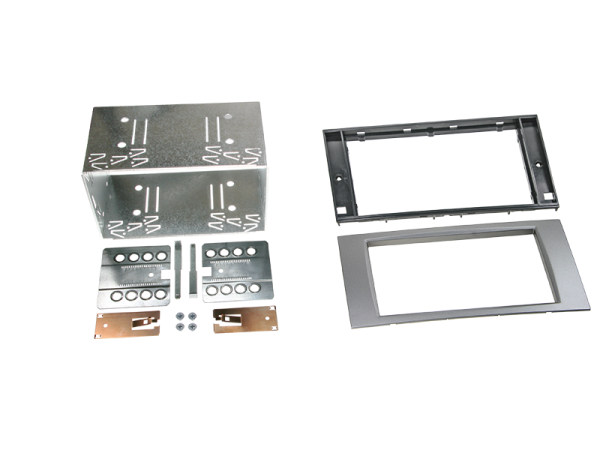 Doppel-DIN Komplettset Rubber Touch Ford Fiesta, Focus, Focus C-MAX, Fusion, Galaxy, Ford S-MAX, Tra